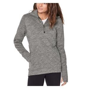 Lululemon 2 Forever Warm Pullover Sweatshirt Core Dark Grey Gym Running
